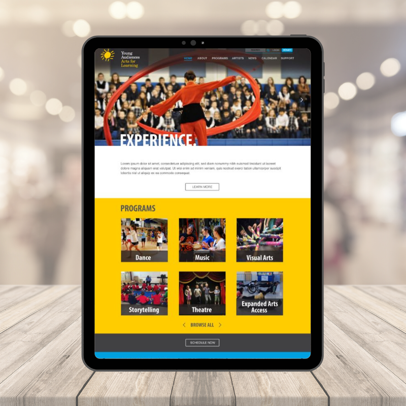 Young Audience Website